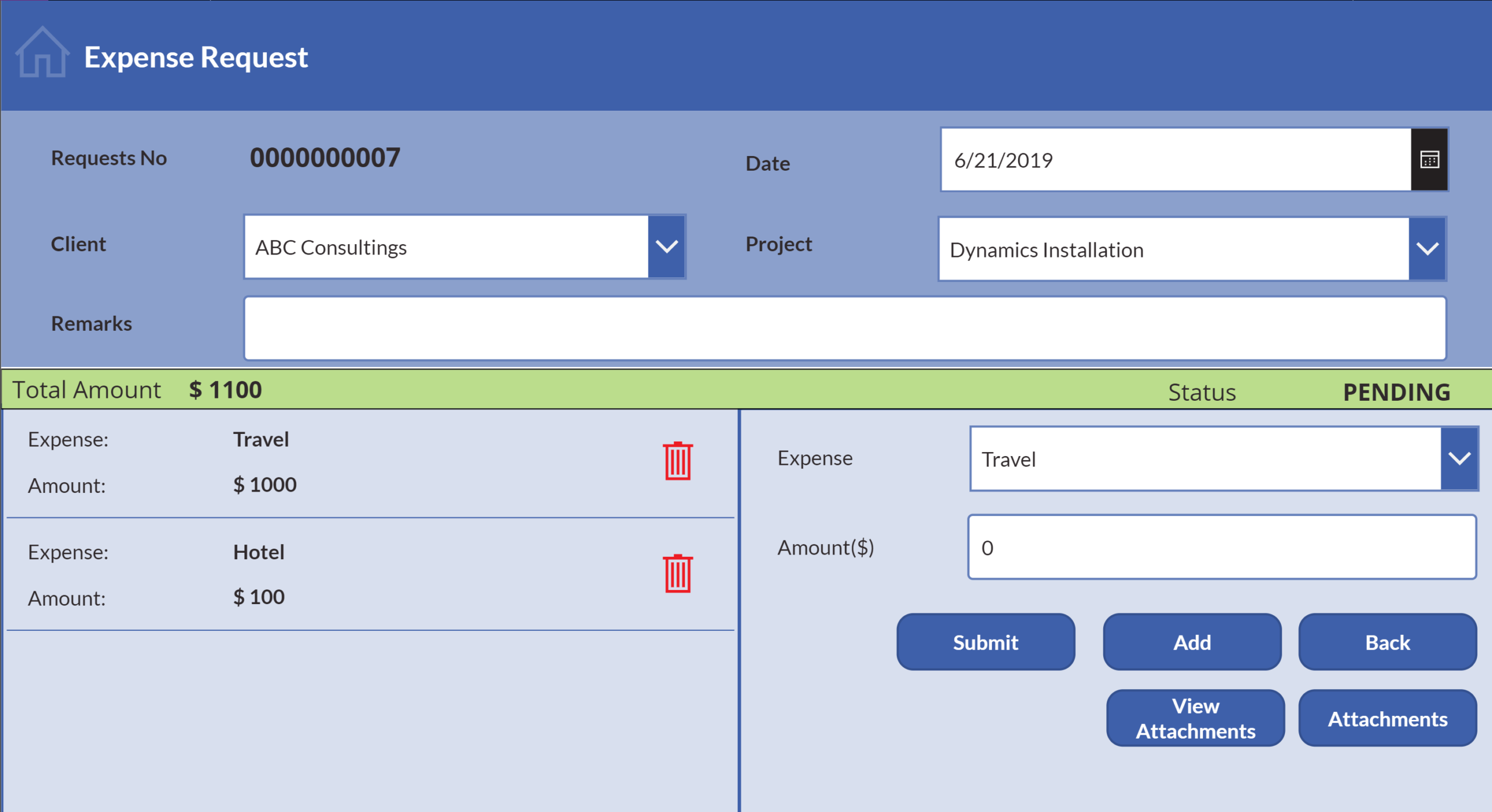 powerapps expense report 3 vnb consulting