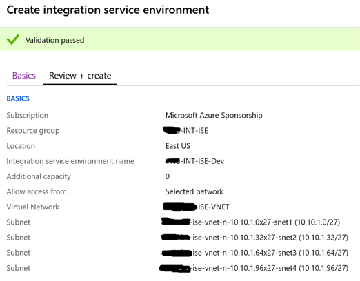 azure integration service environment