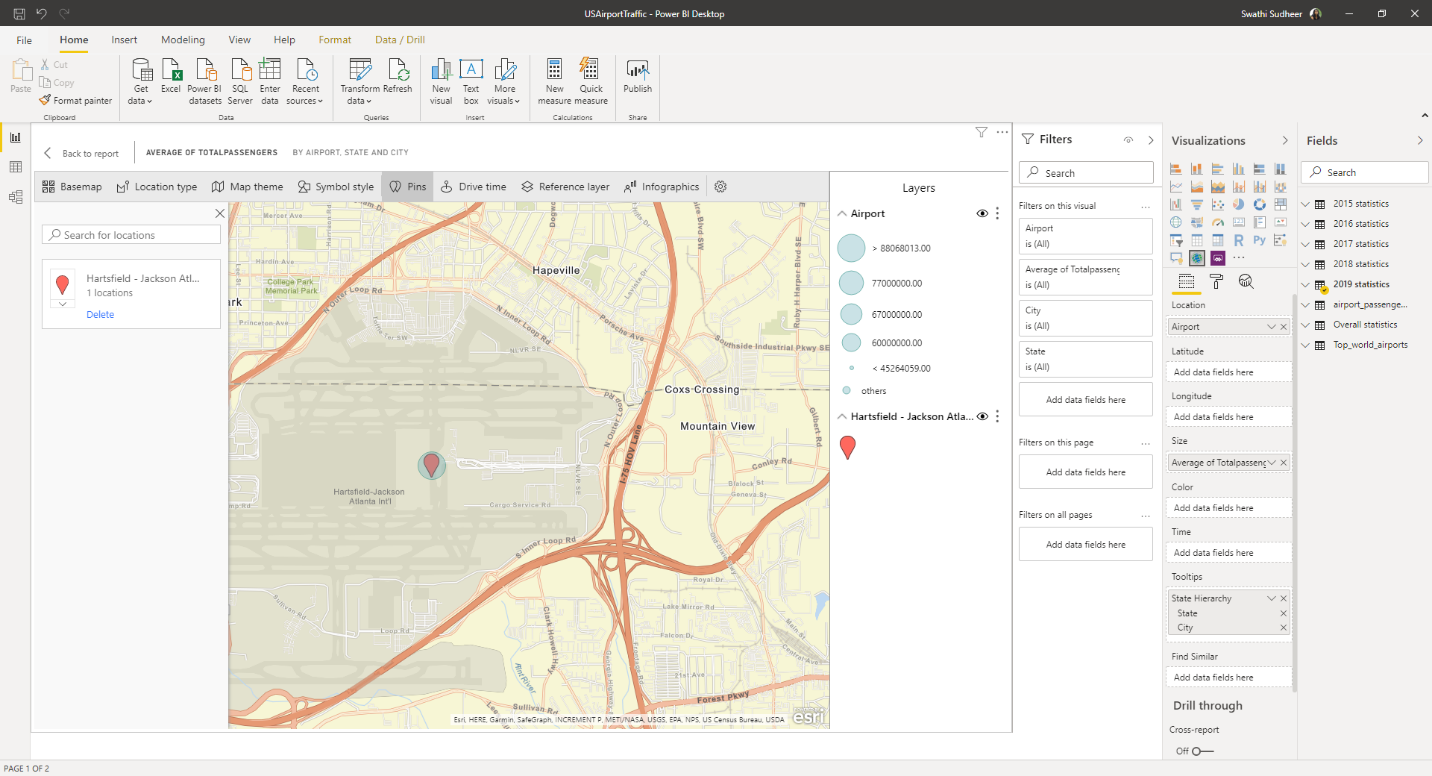 Detailed Street Map's Report