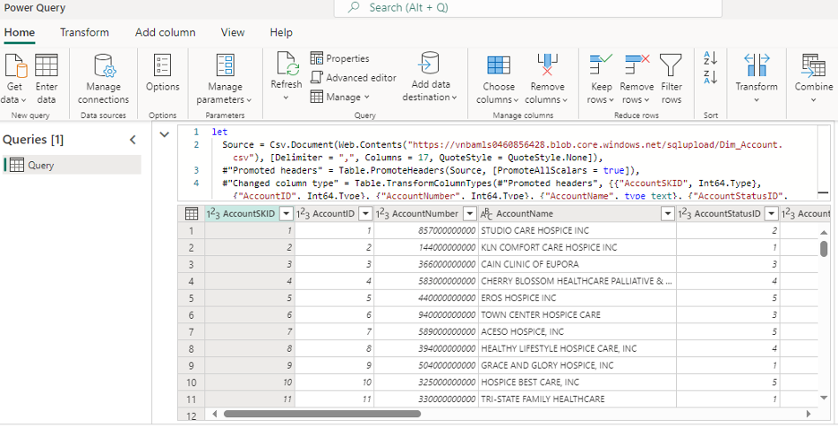 Dataflow Editor - Set up connection with the source
