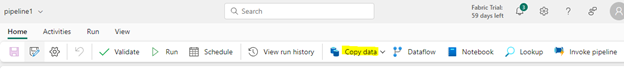 Data Factory - Copy data to Azure Blob Storage