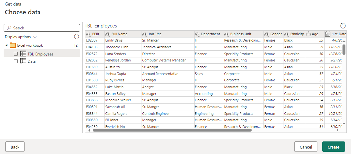 Add Excel File to Data Flow