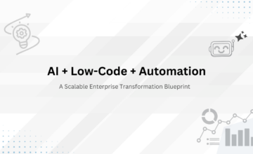 AI low-code automation enterprise architecture